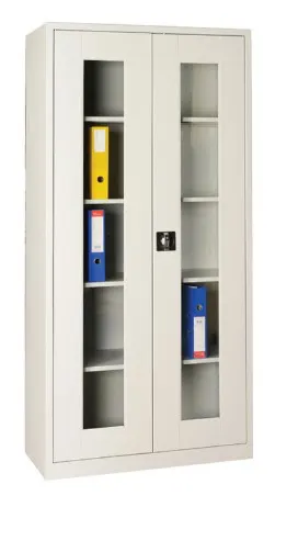 Camlı Ofis Dolabı
