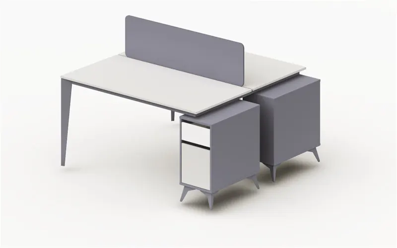 Execas İkili Workstation KABİNLİ